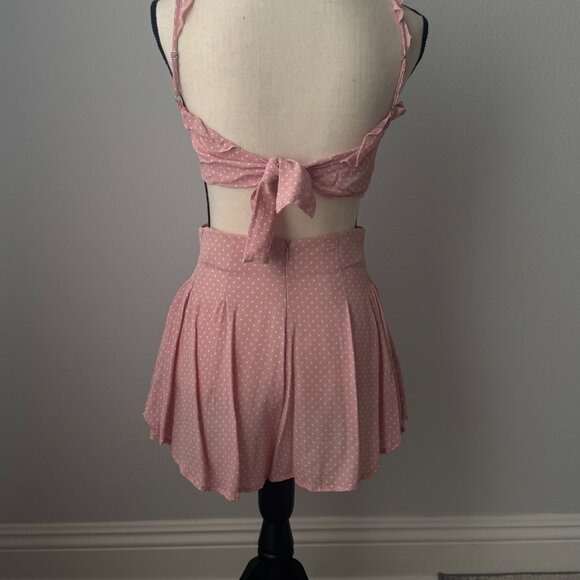 Blue Life Perfect Crush Top in Pink Lemonade Dot - Picture 6 of 7